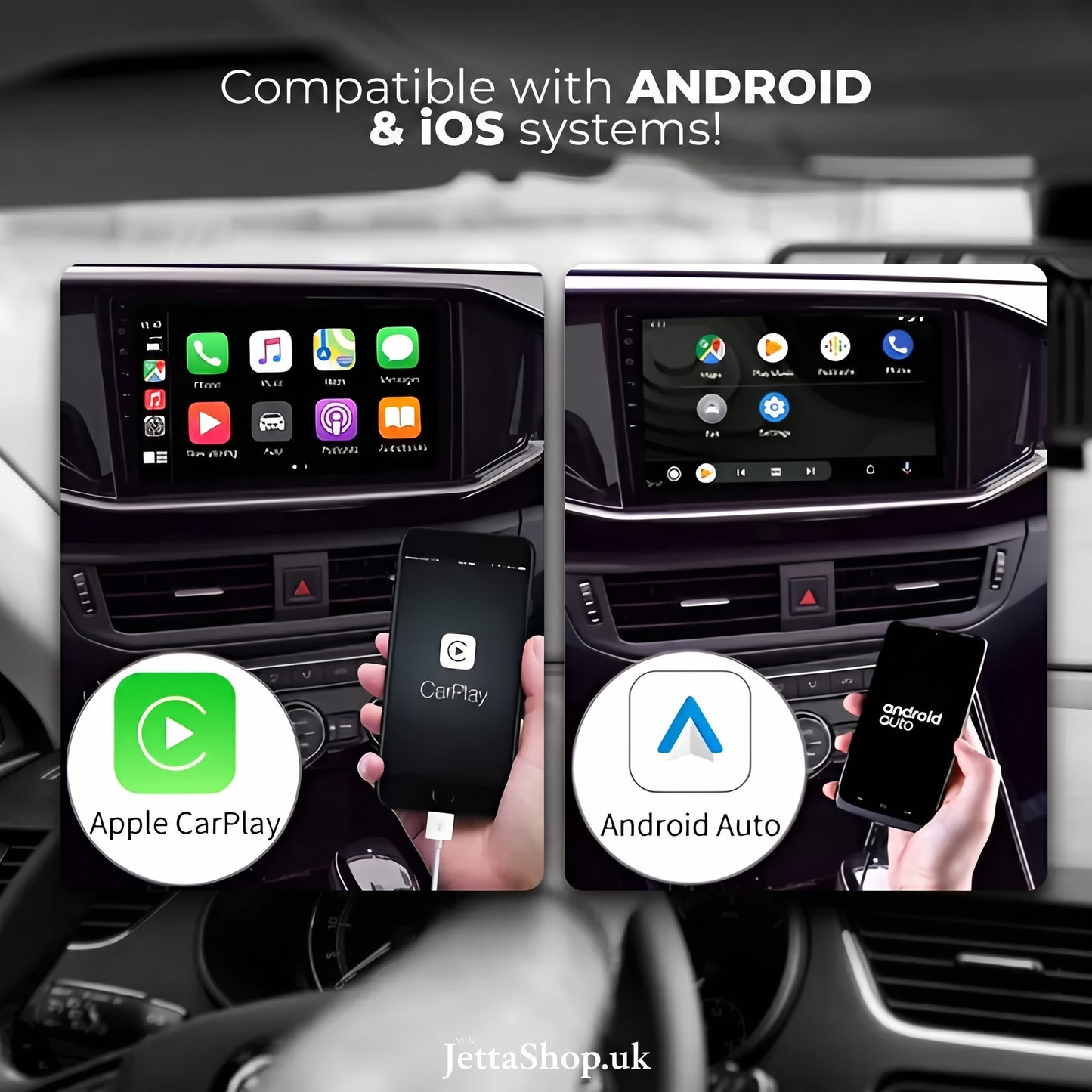 Wireless CarPlay/Android Auto Adapter for Universal Multimedia - DriveJetta Ultra™