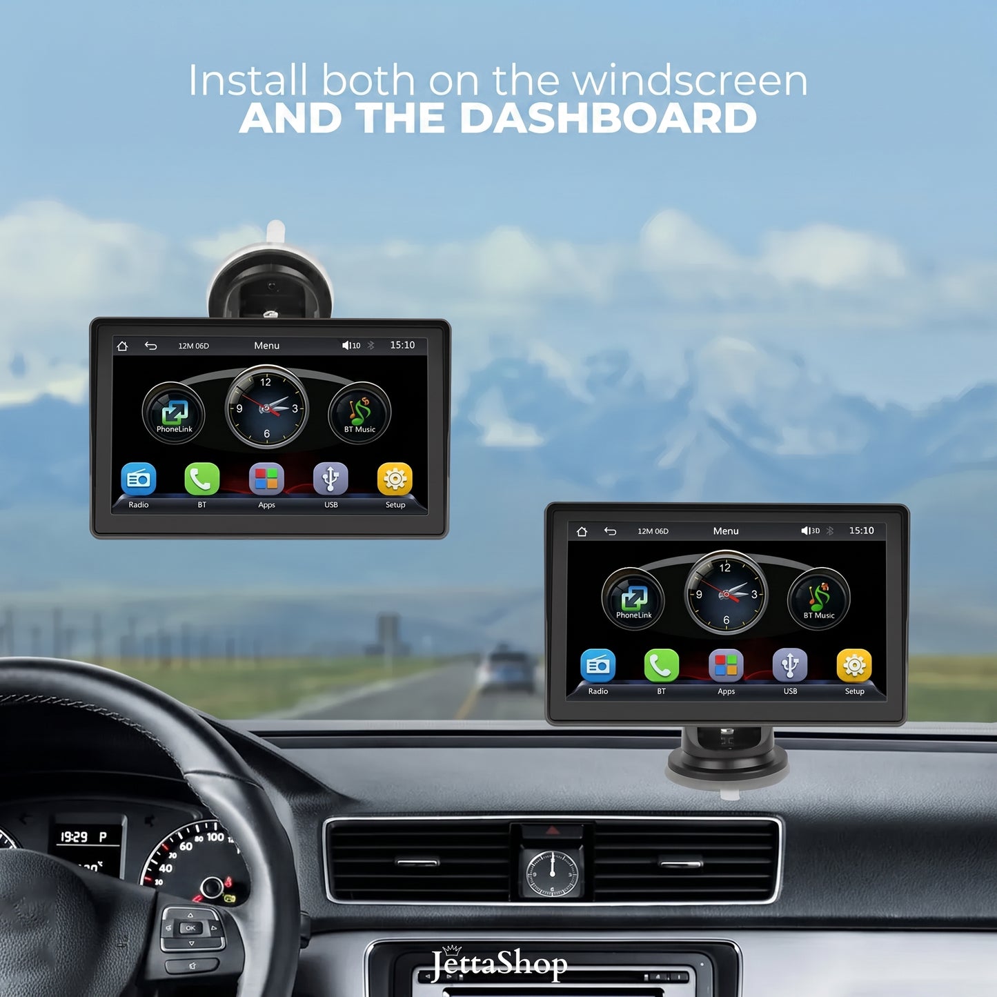 CarPlay/Android Auto Universal Automotive Multimedia - Jetta MaxPlay™ [LIMITED PROMOTION]