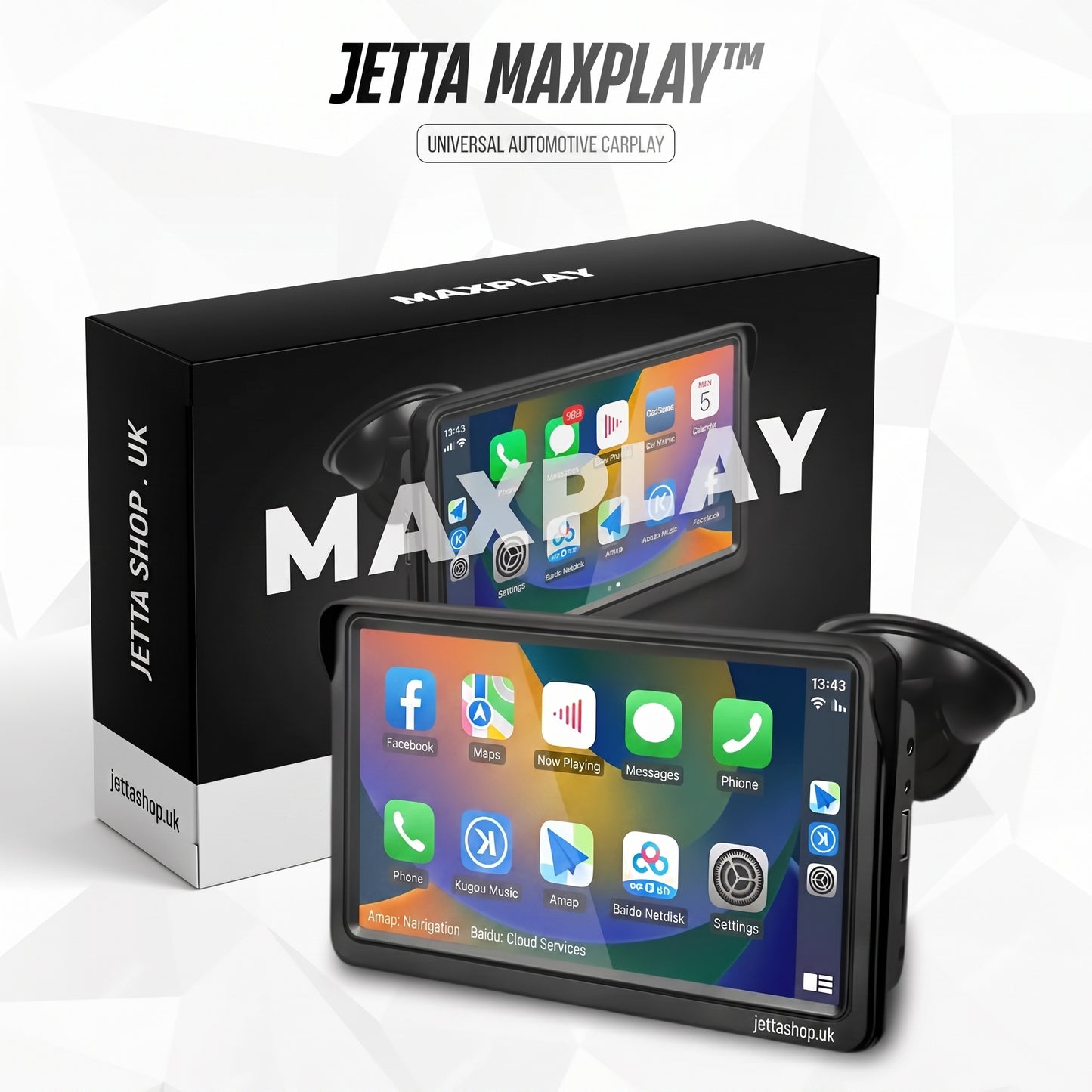 CarPlay/Android Auto Universal Automotive Multimedia - Jetta MaxPlay™ [LIMITED PROMOTION]