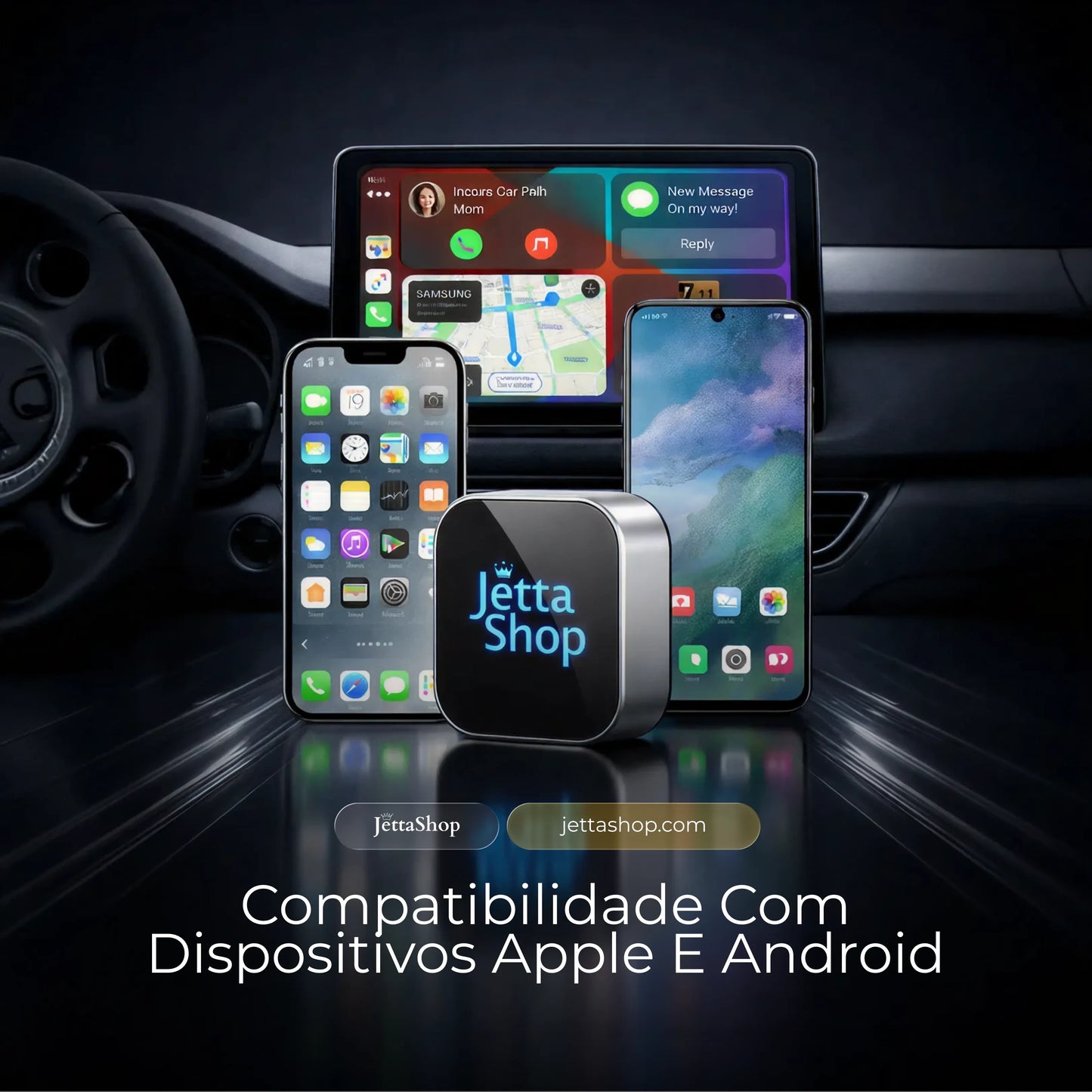 DriveJetta Mini 2.0 — Wireless CarPlay and Android Auto at its Best [LAUNCHING 2026]