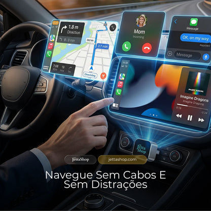 DriveJetta Mini 2.0 — Wireless CarPlay and Android Auto at its Best [LAUNCHING 2026]