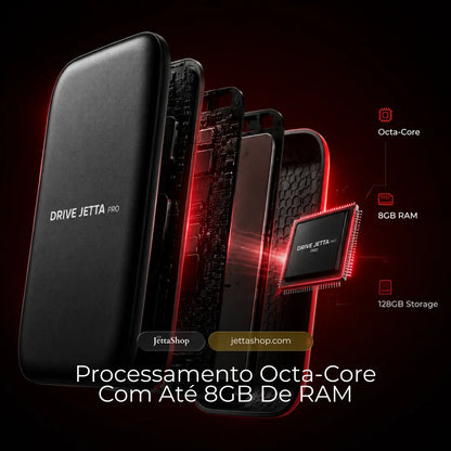 DriveJetta Pro™ — Android Completo com CarPlay e Streaming na Tela Original do Seu Carro [LANÇAMENTO 2026]